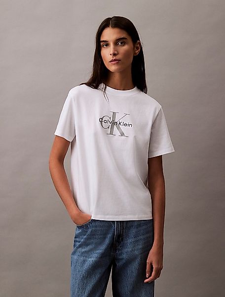 Calvin Klein Jeans T-Shirt HERO SS CLASSIC MONOLOGO CNECK T, Logoschriftzug günstig online kaufen
