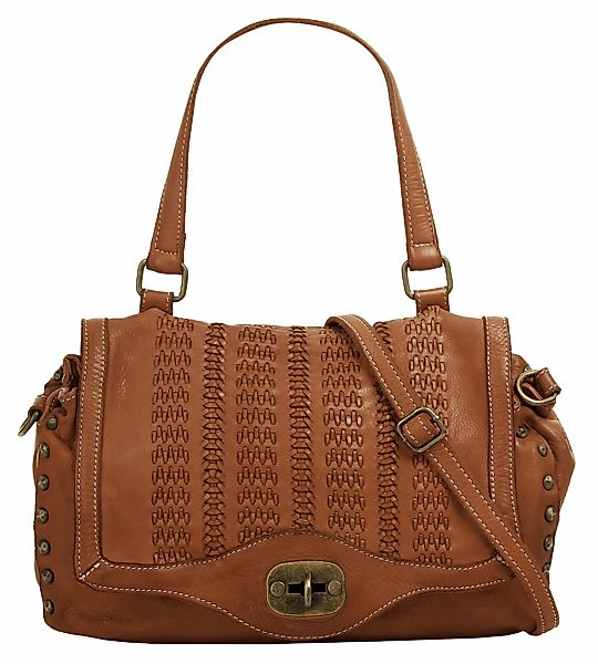 Samantha Look Henkeltasche, echt Leder, Made in Italy günstig online kaufen