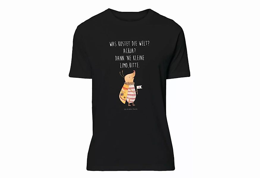 Mr. & Mrs. Panda T-Shirt Nachtfalter mit Fähnchen - Schwarz - Geschenk, Küc günstig online kaufen