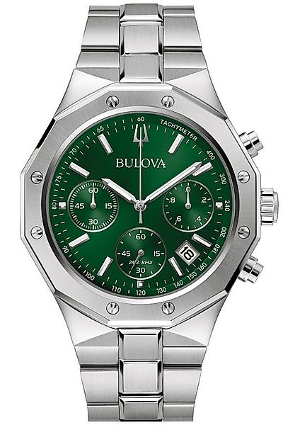 Bulova Quarzuhr MISC Classic Stahl/Grün günstig online kaufen