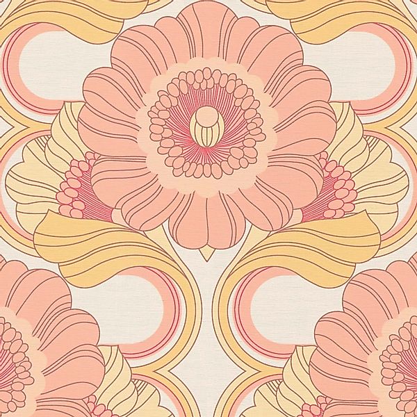 Bricoflor Vliestapete Retro Chic 395303 günstig online kaufen