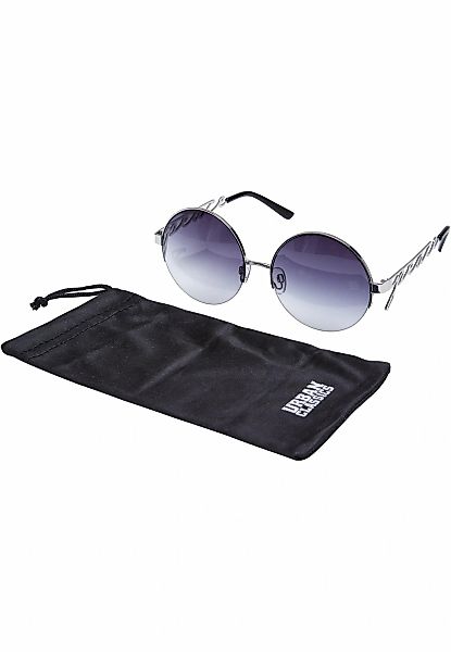 URBAN CLASSICS Sonnenbrille "Urban Classics Unisex Sunglasses Metal Peace" günstig online kaufen