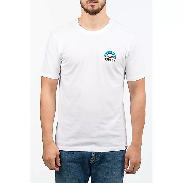 Hurley Everyday Washed A Frame Kurzärmeliges T-shirt M White günstig online kaufen