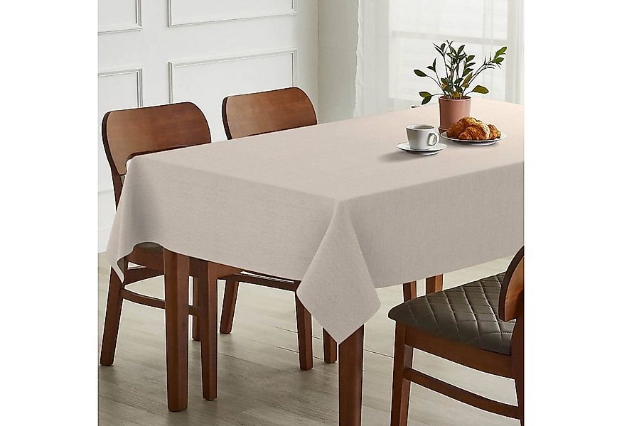 ANRO Tischdecke Hochwertig Tischwäsche mit Beschichtung (Einzelstück 1-tlg) günstig online kaufen