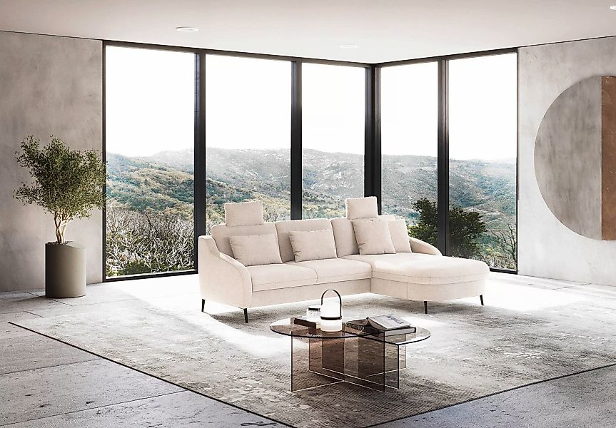 sit&more Ecksofa »Soul L-Form«, wahlweise mit Bettfunktion und Bettkasten o günstig online kaufen