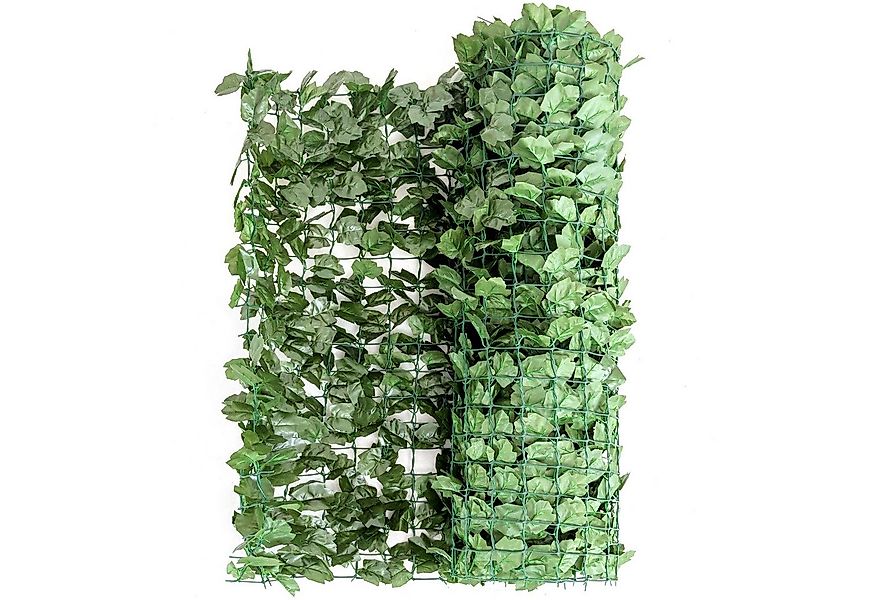 Kunstpflanze Efeu, COSTWAY, Höhe 150 cm, Pflanzenwand, Sichtschutz, L: 300c günstig online kaufen
