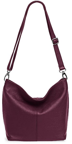 Caspar Schultertasche Klassische Damen Leder Handtasche günstig online kaufen