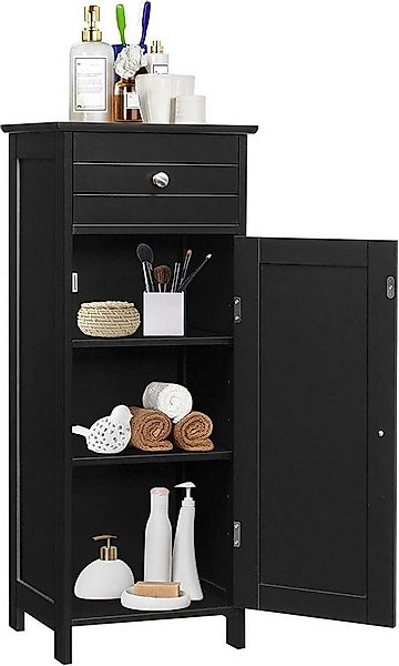 KOMFOTTEU Midischrank Badschrank mit Schublade,30 x 35 x 87 cm günstig online kaufen