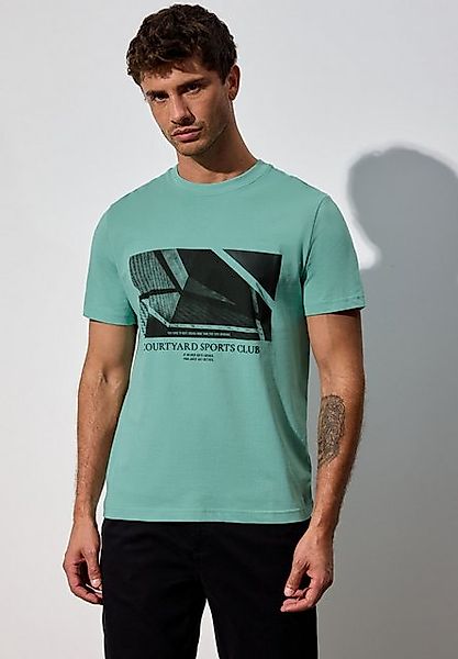 STREET ONE MEN T-Shirt aus reiner Baumwolle günstig online kaufen