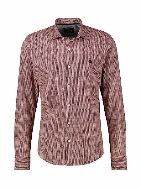 LERROS Karohemd "LERROS Übergrössen-Hemd mit Minimal-Karomuster" günstig online kaufen