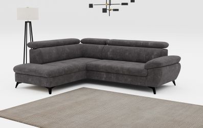 COTTA Ecksofa "Hudson L-Form" mit Kopfteilverstellung, wahlweise mit Bettfu günstig online kaufen