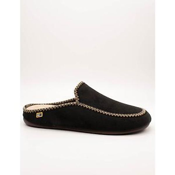 Nordikas  Hausschuhe 2195 Alcantara Negro günstig online kaufen