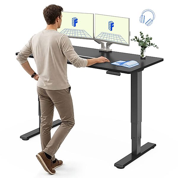 FLEXISPOT Schreibtisch Elektrisch Höhenverstellbarer Schreibtisch EC5 günstig online kaufen