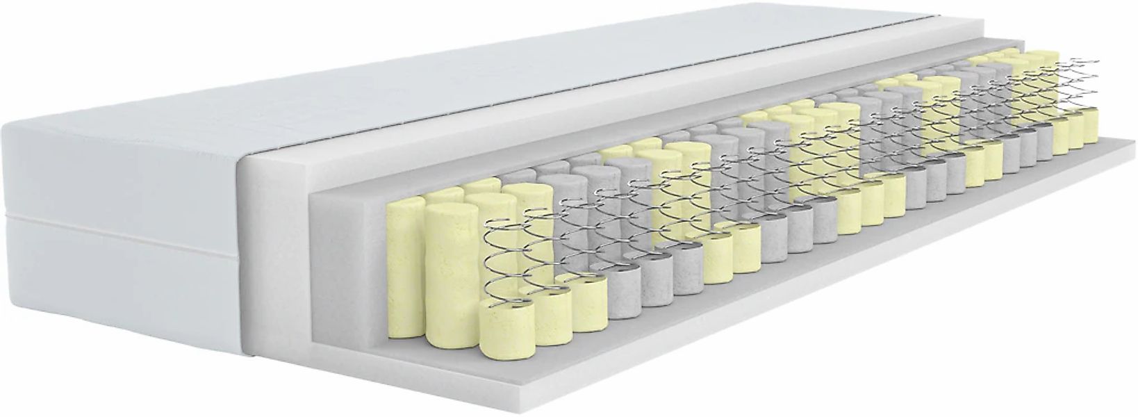 Älgdröm Taschenfederkernmatratze "NEU Tinden 26, 7 Zonen Matratze 90x200 cm günstig online kaufen