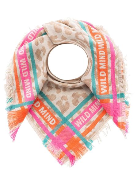 Zwillingsherz Modetuch Viereck "Wild Mind", mit günstig online kaufen