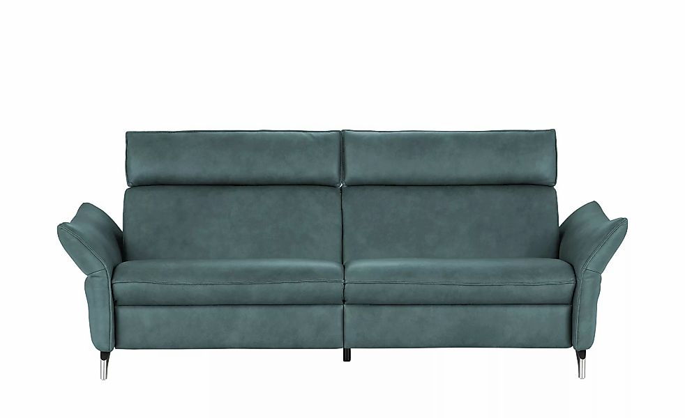 himolla Einzelsofa aus Echtleder 1926 ¦ blau ¦ Maße (cm): B: 224 H: 94 T: 9 günstig online kaufen