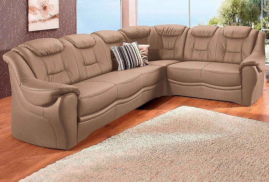 sit&more Ecksofa Bellevue L-Form, wahlweise mit Bettfunktion günstig online kaufen