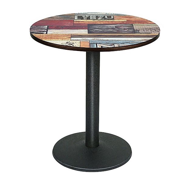 JEOBEST Bartisch Esstisch Rund, Küchentisch Esszimmertisch, Hoher Tisch, Bi günstig online kaufen