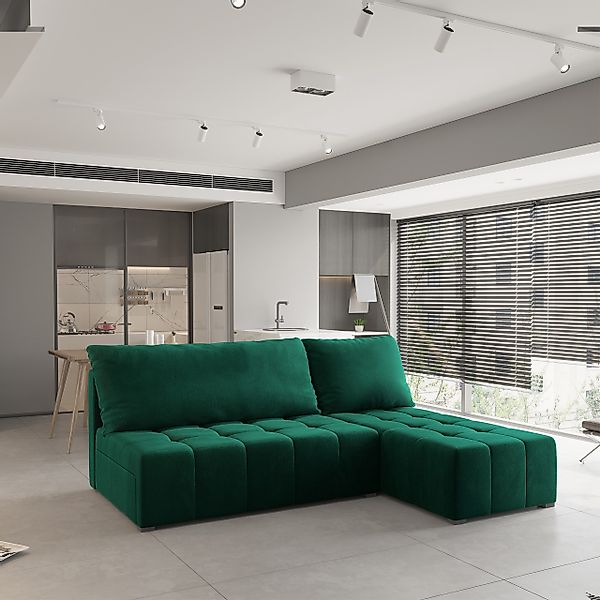 Masseno Ecksofa DOMIRA mit Schlaffunktion L-Form, günstig online kaufen