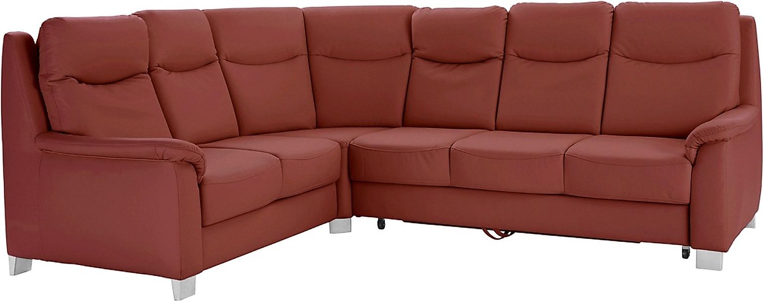 sit&more Ecksofa »Boccaccio L-Form«, mit Federkern und Kopfteilverstellung, günstig online kaufen