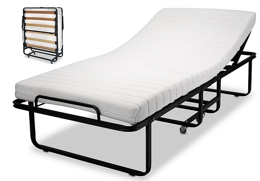 BedBox Gästebett Gästebett mit verstellbarem Kopfteil 90x200 cm hochwertige günstig online kaufen