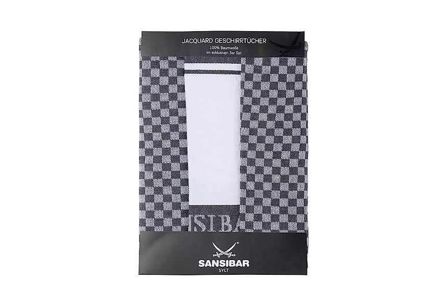 Sansibar Sylt Geschirrtuch Geschirrtücher-Set, 3-tlg, 50x70 cm, 100% Baumwo günstig online kaufen