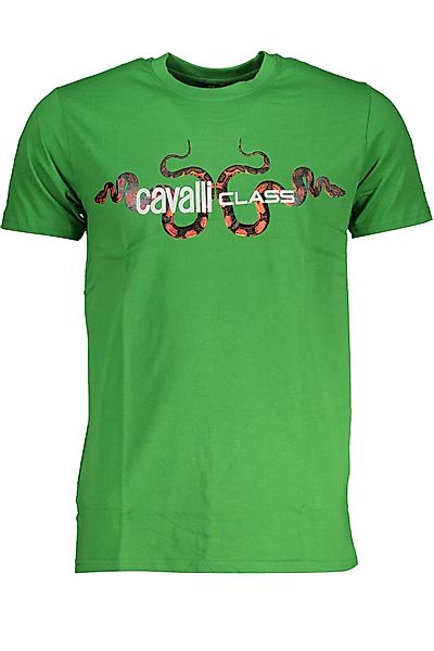 Cavalli Class T-Shirt Stylisches Herren Kurzarm-T-Shirt günstig online kaufen