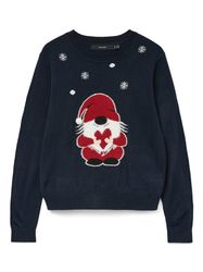 Vero Moda Weihnachtspullover VMCUTE LS O-NECK günstig online kaufen
