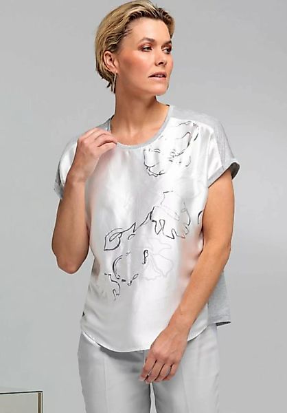 bianca Print-Shirt JULIE mit trendigem Frontmotiv mit Metallic-Effekt günstig online kaufen
