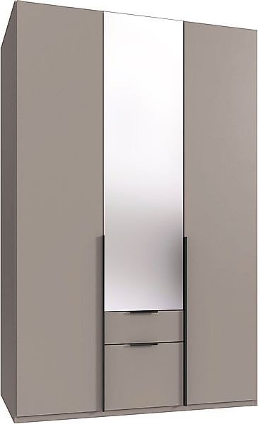 Wimex Drehtürenschrank »Mugano« mit langen oder kurzen Griffen aus Metall, günstig online kaufen