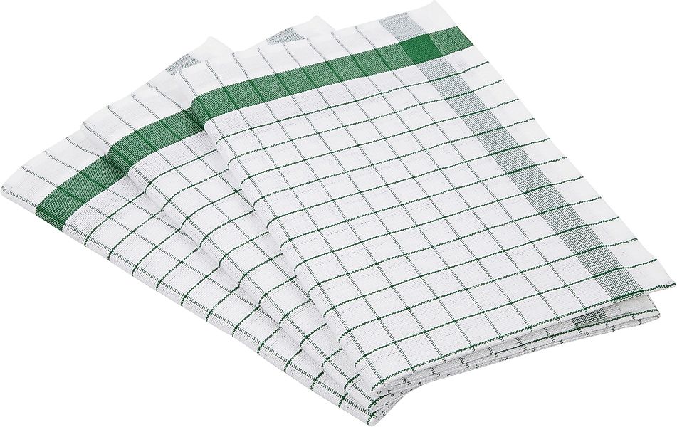 ROSS Geschirrtuch Exclusiv, (Set, 3-tlg), Karofond, günstig online kaufen