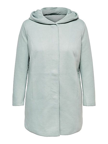 ONLY Curvy Übergangs Mantel Damen Grün günstig online kaufen