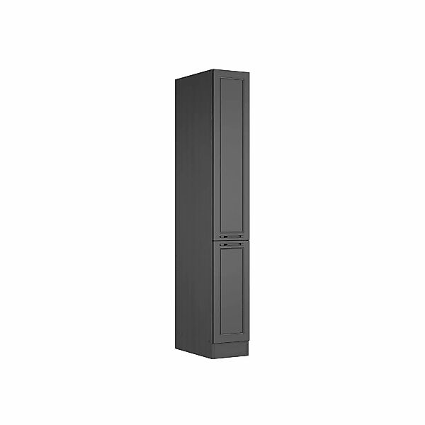 Held Küchen Apothekerschrank Kempten 30 cm Grau/Graphit günstig online kaufen