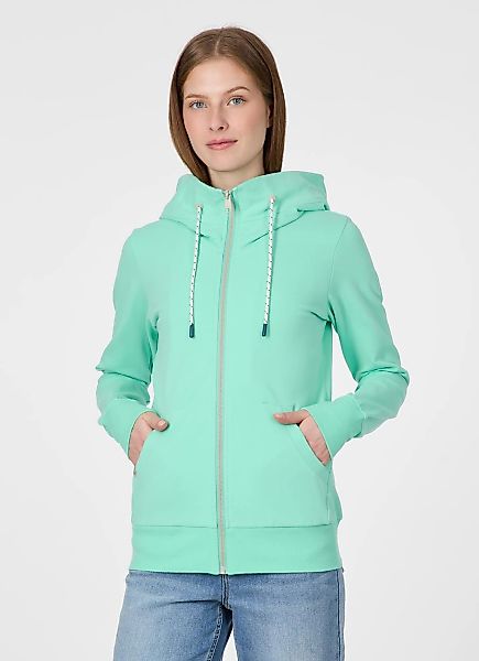 Ragwear Sweatjacke "NESKIA ZIP B" Dünne Baumwollmischung, innen brushed mit günstig online kaufen