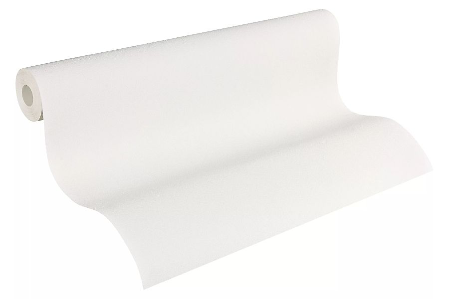 Bricoflor Uni Tapete Weiß Einfarbige überstreichbare Vliestapete Hell für B günstig online kaufen