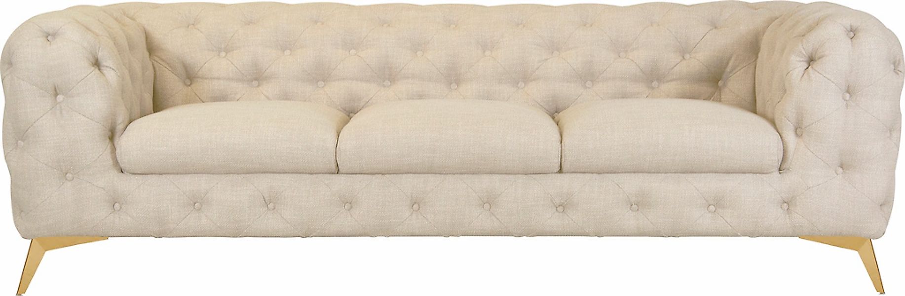 Home affaire Chesterfield-Sofa "Glynis" aufwändige Knopfheftung, moderne Ch günstig online kaufen