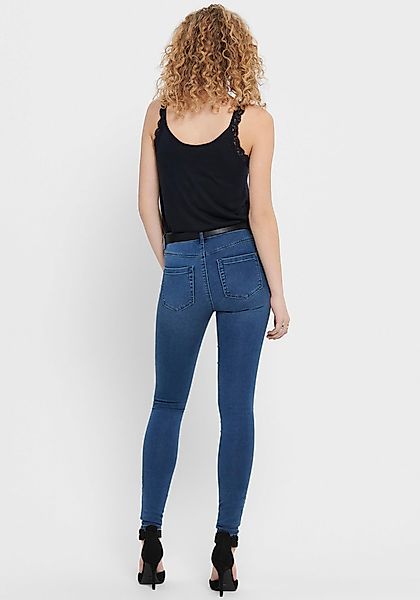 Only Damen Jeans ONLROYAL LIFE PIM504 - Skinny Fit - Blau - Medium Blue Den günstig online kaufen