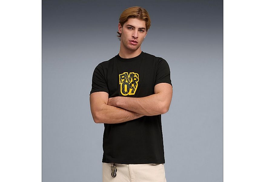 PUMA Trainingsshirt BVB FTBLCULTURE TEE Regular Fit, Kurzarm, für Fußball, günstig online kaufen