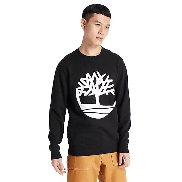 Timberland Core Tree Logo Crew Brushback Sweatshirt XL Black / White günstig online kaufen