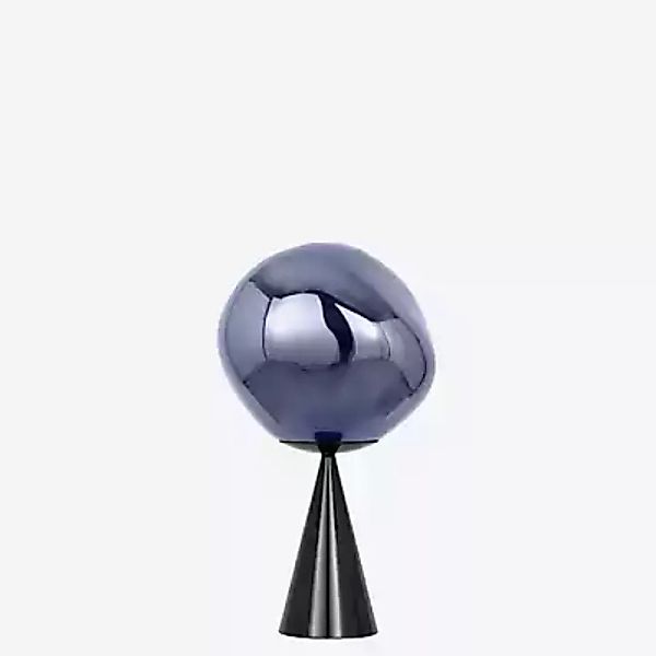 Tom Dixon Melt Cone Fat Tischleuchte LED, schwarz/rauch günstig online kaufen