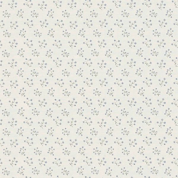 Bricoflor Blümchentapete Blau Weiß Landhaus Tapete mit Blumen Im Vintage St günstig online kaufen
