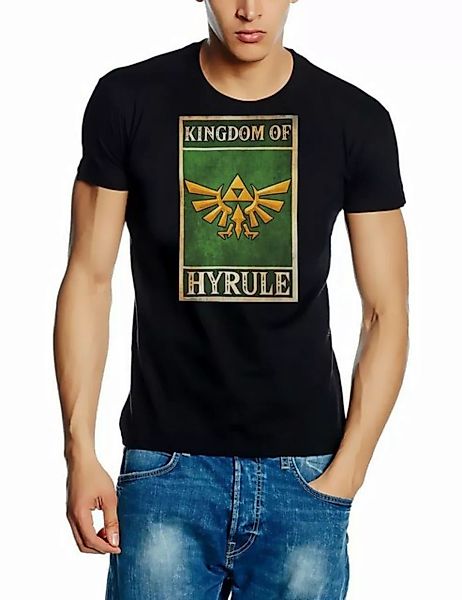The Legend of Zelda Print-Shirt Zelda T-Shirt KINGDOM OF HYRULE günstig online kaufen
