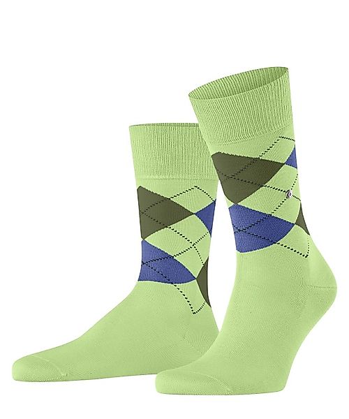 Burlington Socken Hellgrün mit Argyle-Muster günstig online kaufen