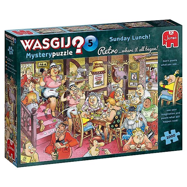 Jumbo Spiele Puzzle Wasgij Retro Mystery günstig online kaufen
