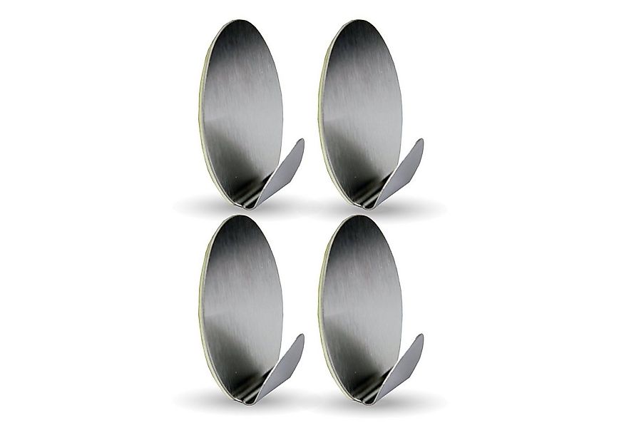 Bestlivings Wandhaken Wandhaken Edelstahl, selbstklebend, 4er, Badezimmer, günstig online kaufen