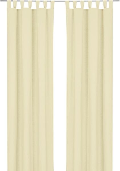 Weckbrodt Vorhang "Sento" Schlaufen 1 Stk. tlg. Baumwolle, blickdicht, matt günstig online kaufen