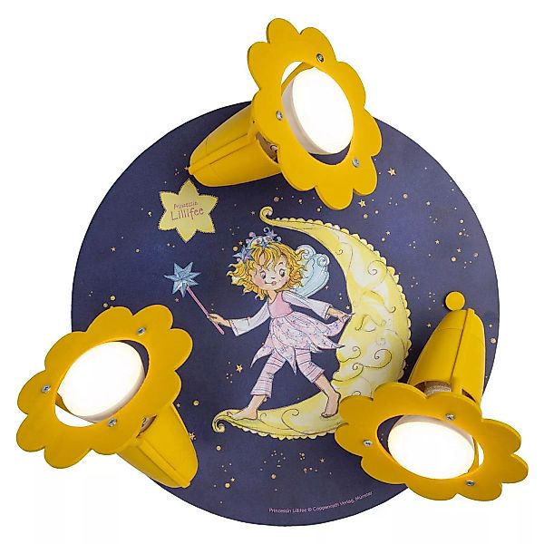 Deckenleuchte Prinzessin Lillifee Nachthimmel 3fl. günstig online kaufen