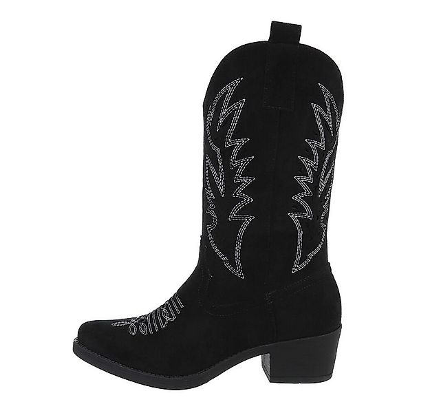 Ital-Design Damen Cowboyboots Western Westernstiefel (85757864) Blockabsatz günstig online kaufen