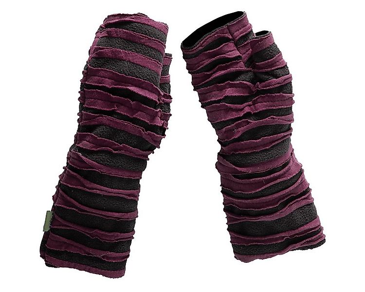 Vishes Armstulpen Arm Stulpen Pulswärmer mit Daumen Handschuhe Aufgeschnitt günstig online kaufen
