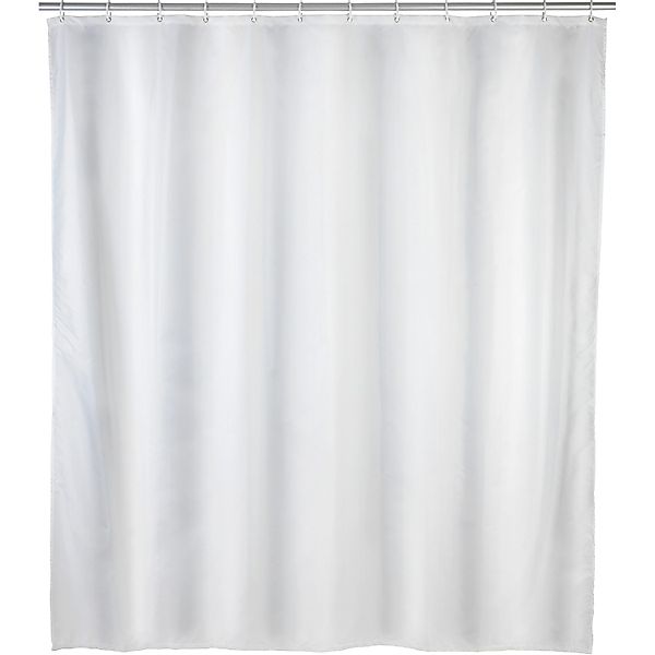 Wenko Duschvorhang Uni Weiß 120 cm x 200 cm PEVA günstig online kaufen